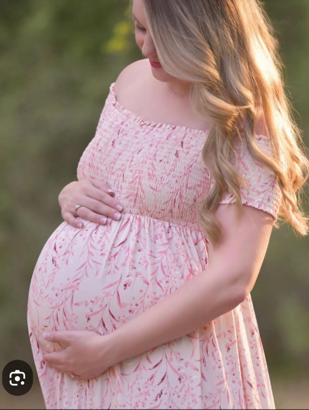 Ingrid & Isabel Pink Maxi Sundress with Flutter Sleeves